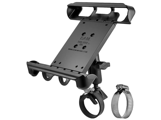 RAM Tab-Tite Mount with Strap Hose Clamp for iPad with Case + More