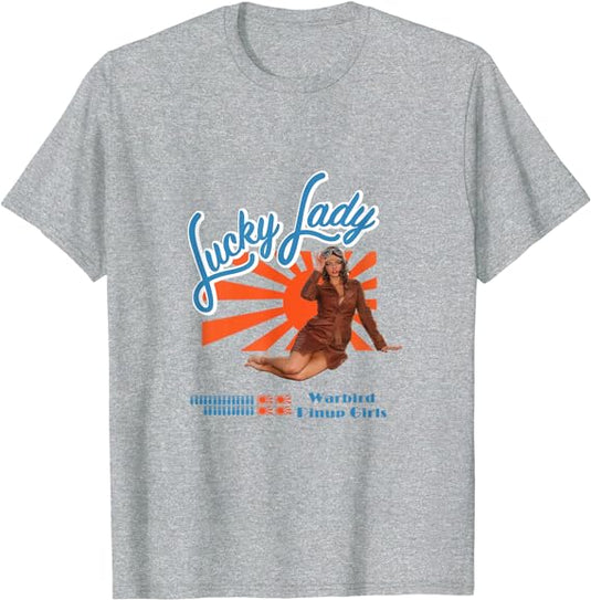 Warbird Pinup Girls T-Shirt - Lucky Lady