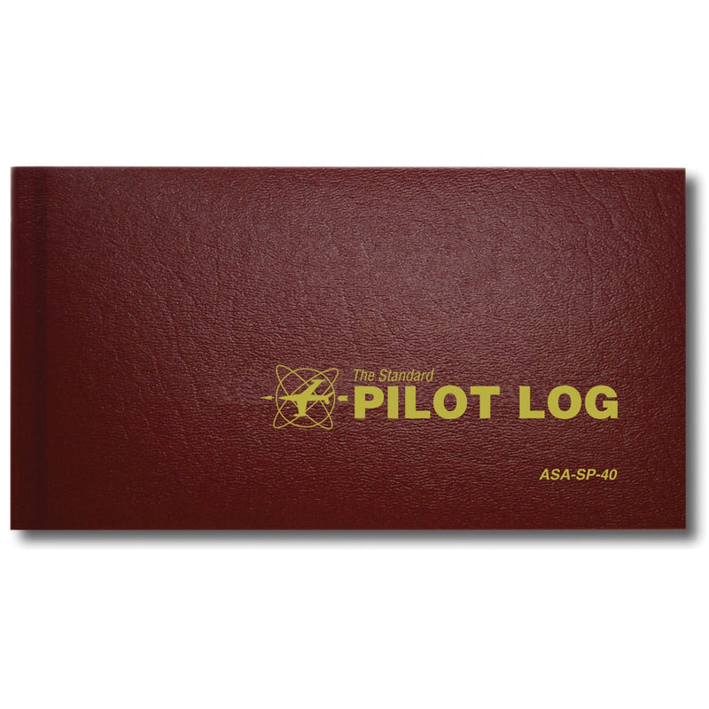 Load image into Gallery viewer, ASA The Standard™ Pilot Log Book - Burgundy
