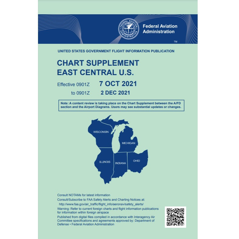 Load image into Gallery viewer, Chart Supplement - East Central U.S. - Select Cycle Date
