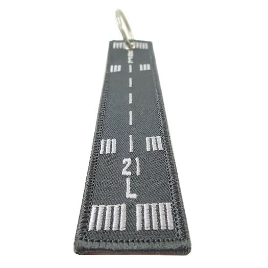 Load image into Gallery viewer, Runway 21L-3R Keychain
