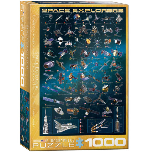 Space Explorers - 1000-Piece Puzzle
