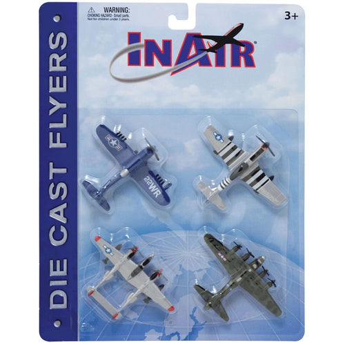 InAir World War II Warbirds - 4-piece Set