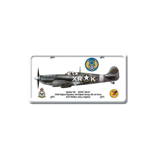 Spitfire License Plate - DP008