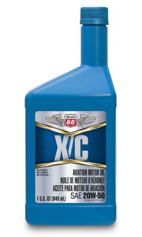 Phillips 66 Aviation Motor Oil SAE 20W-50