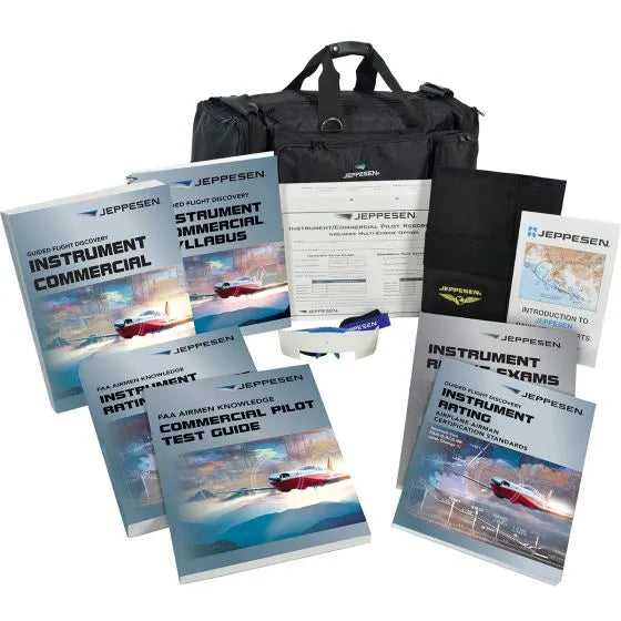 Jeppesen Paper Instrument/Commercial Pilot Part 141 Kit | 10011889-017