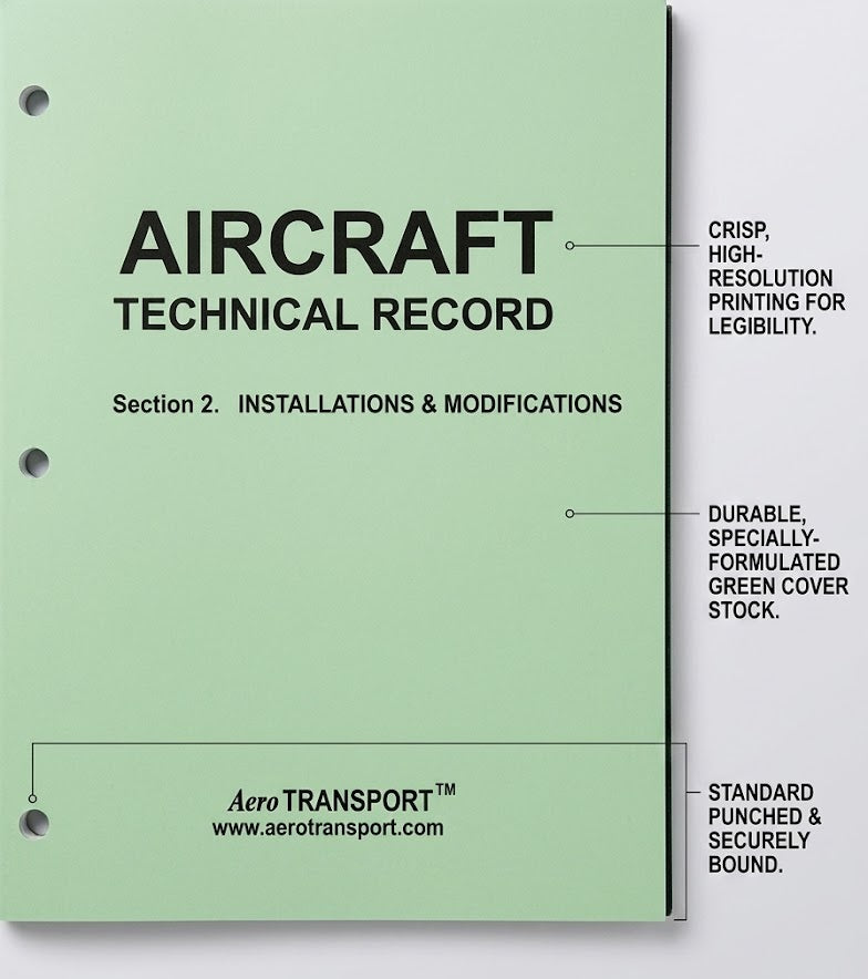 ATP Aircraft Technical Log - Section 2: Installations & Modifications