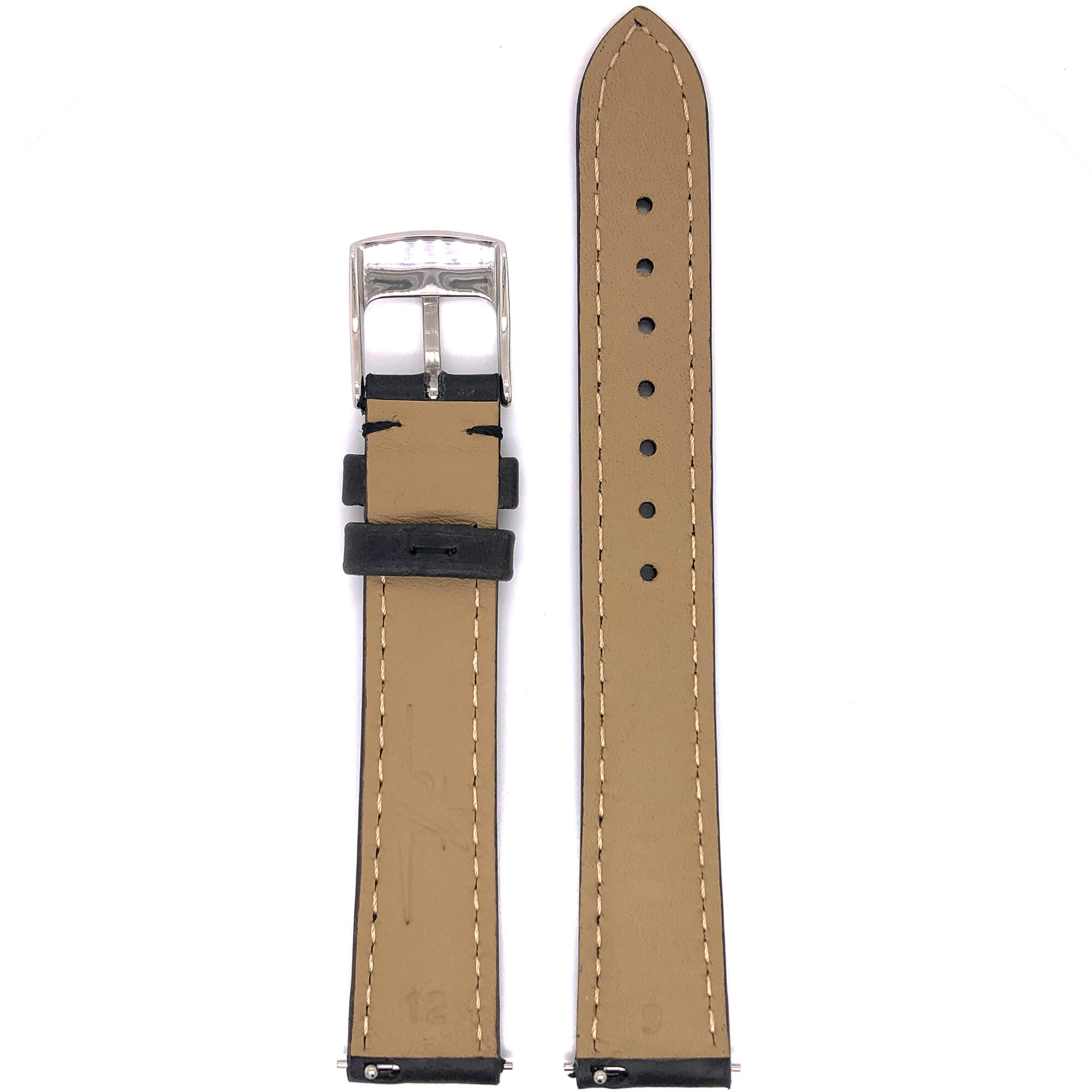 BAND - 16mm Oil Tan Leather Matching Stitch