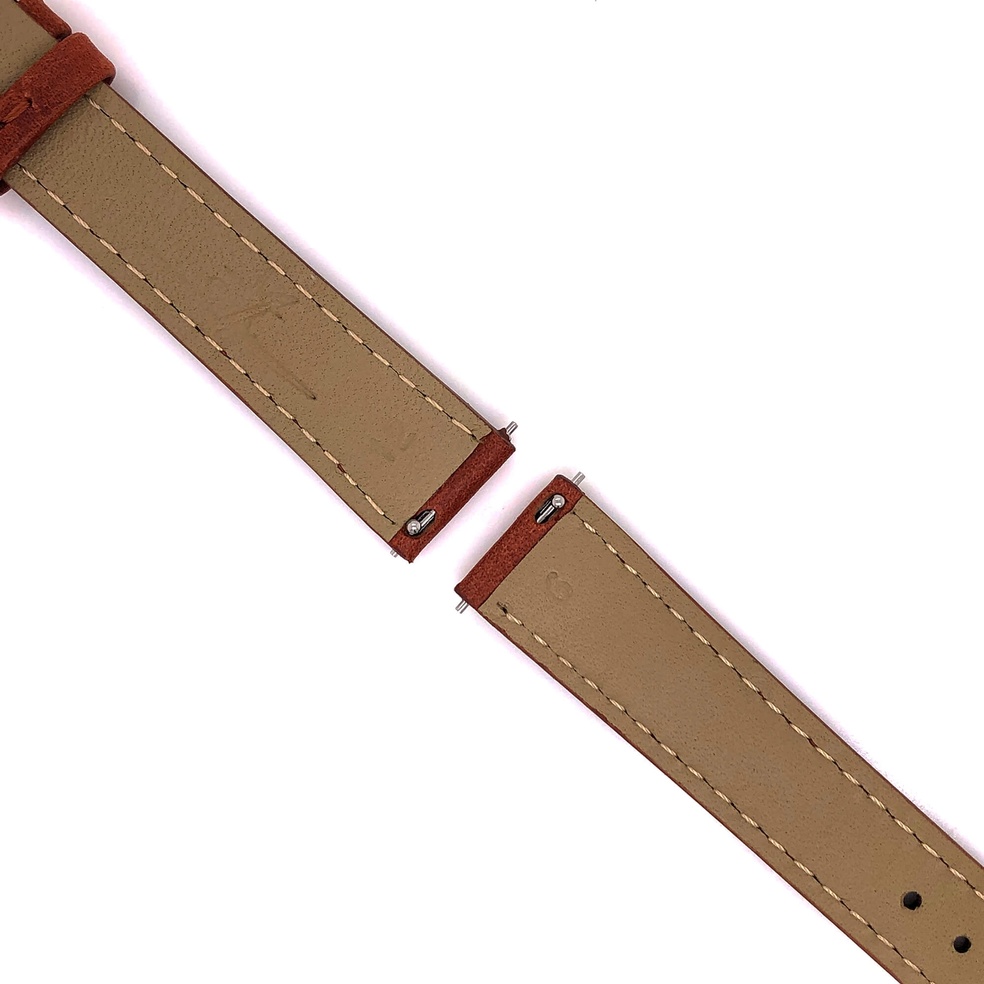 BAND - 16mm Oil Tan Leather Matching Stitch