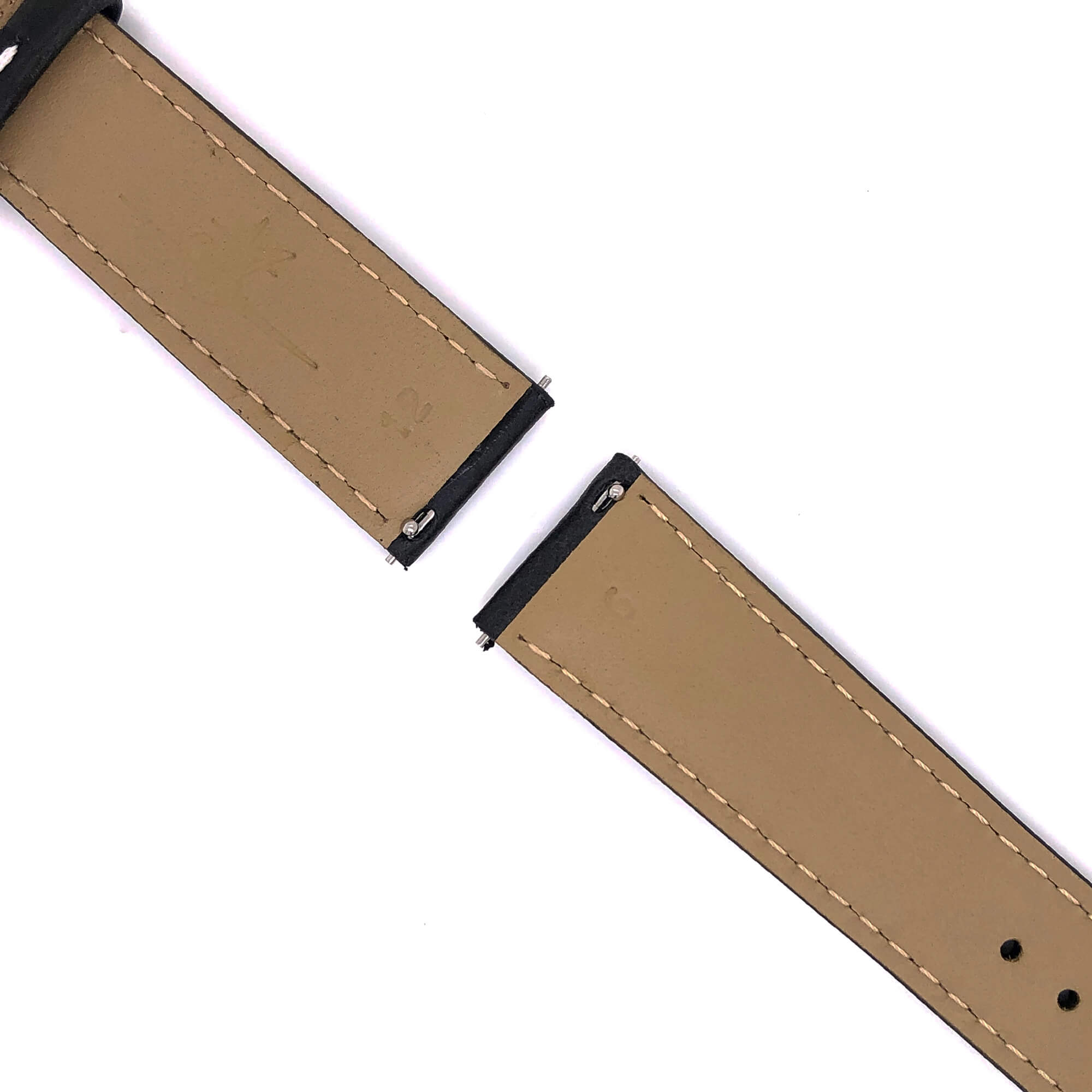 BAND – 20mm Oil Tan Leather Contrast Stitch