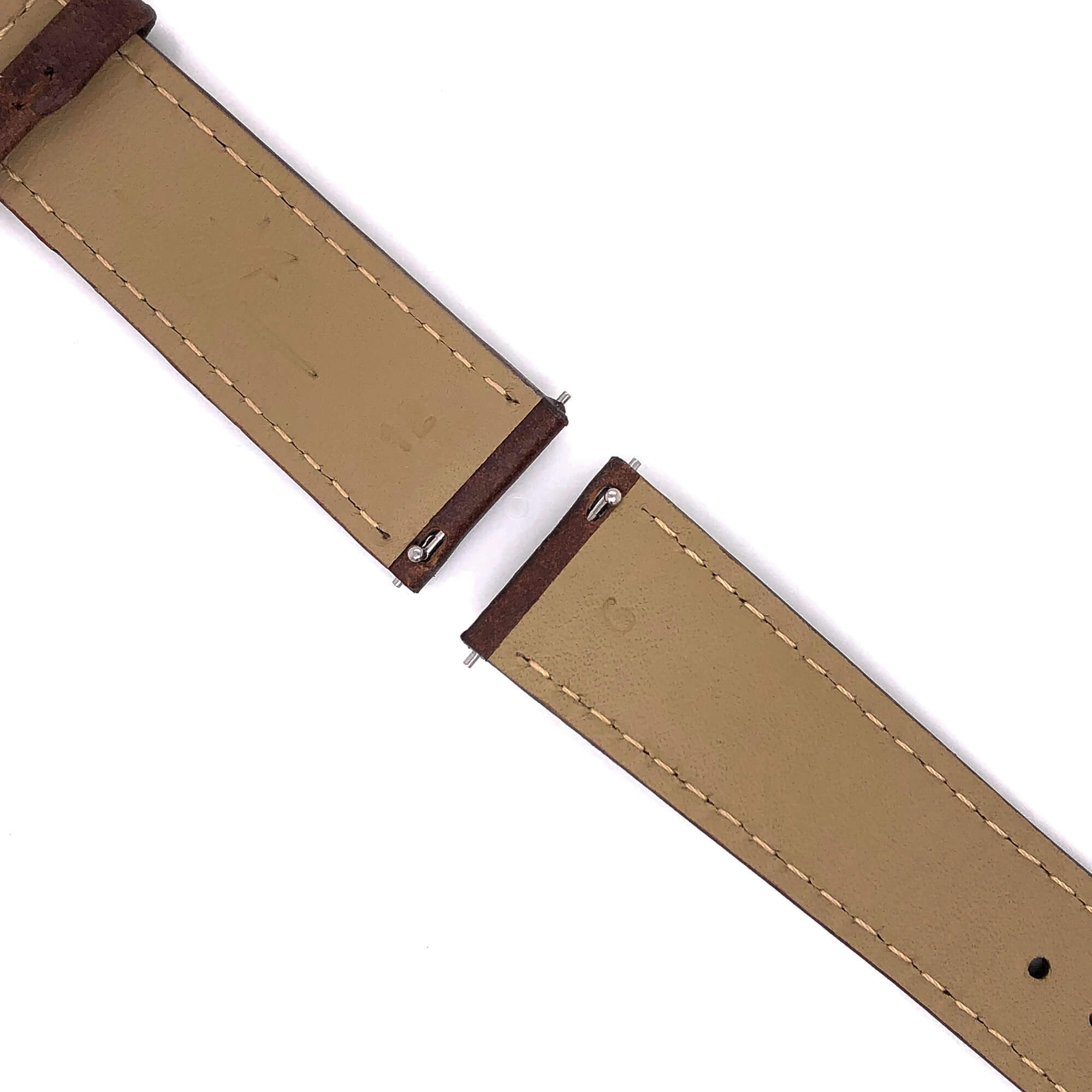 BAND – 20mm Oil Tan Leather Matching Stitch