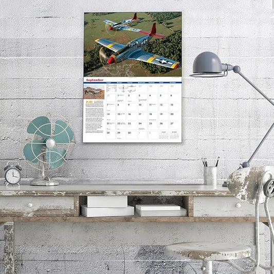 Golden Age of Flight 2026 Wall Calendar