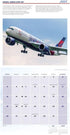 Commercial Aircraft - 2026 Wall Calendar