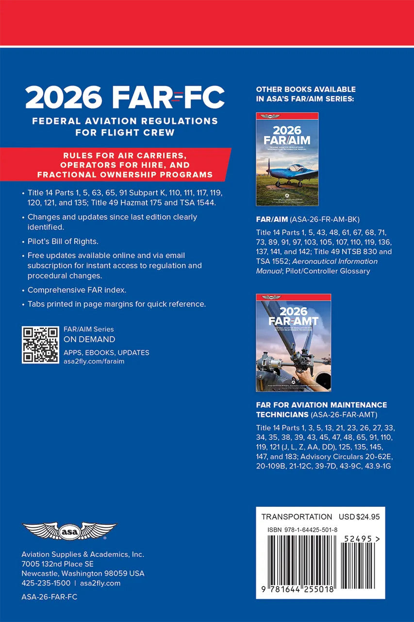 ASA FAR for Flight Crew - 2026 - Select