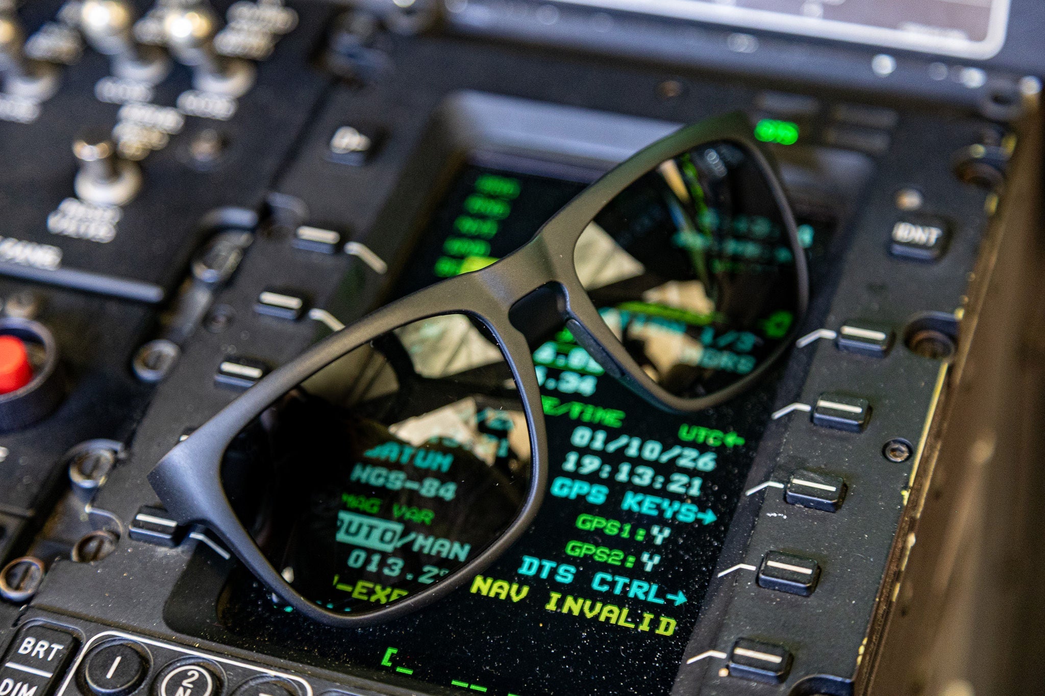 Alpha Aviator Sunglasses – Polarized, MFD Compatible