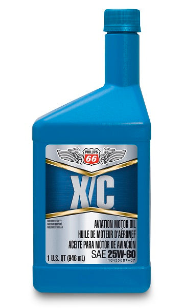 Phillips 66 Aviation Motor Oil SAE 25W-60