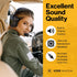 KORE P1 General Aviation Headset (Mono) with Headset Bag, Dual GA Plugs