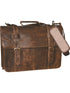 Aero Squadron Leather Satchel Briefcase