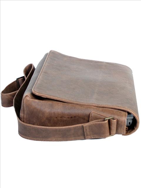 Load image into Gallery viewer, Aero Squadron Leather Messenger Bag
