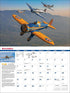 Golden Age of Flight 2025 Wall Calendar