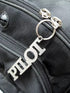 Key Chain, Stainless Steel - PILOT