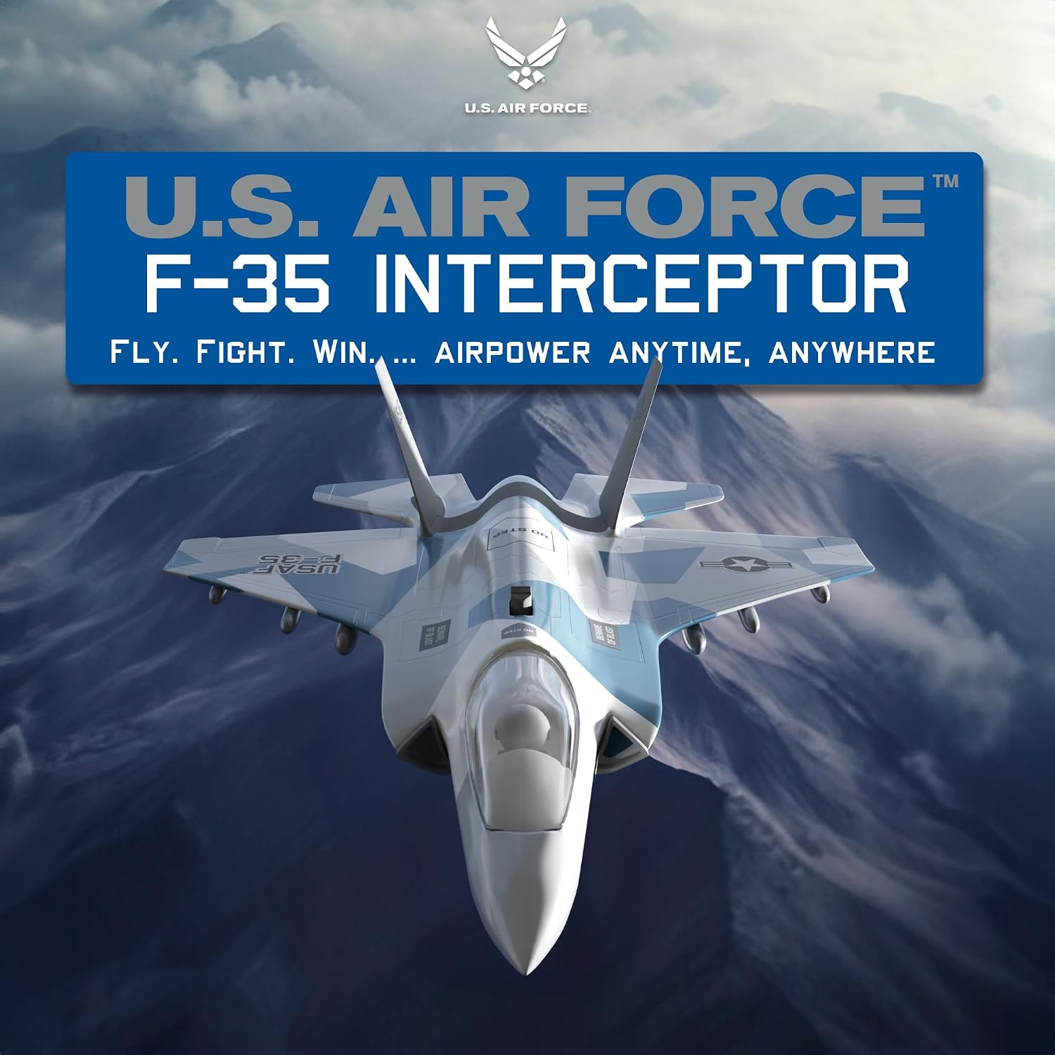 USAF F-35 Interceptor Fighter Jet