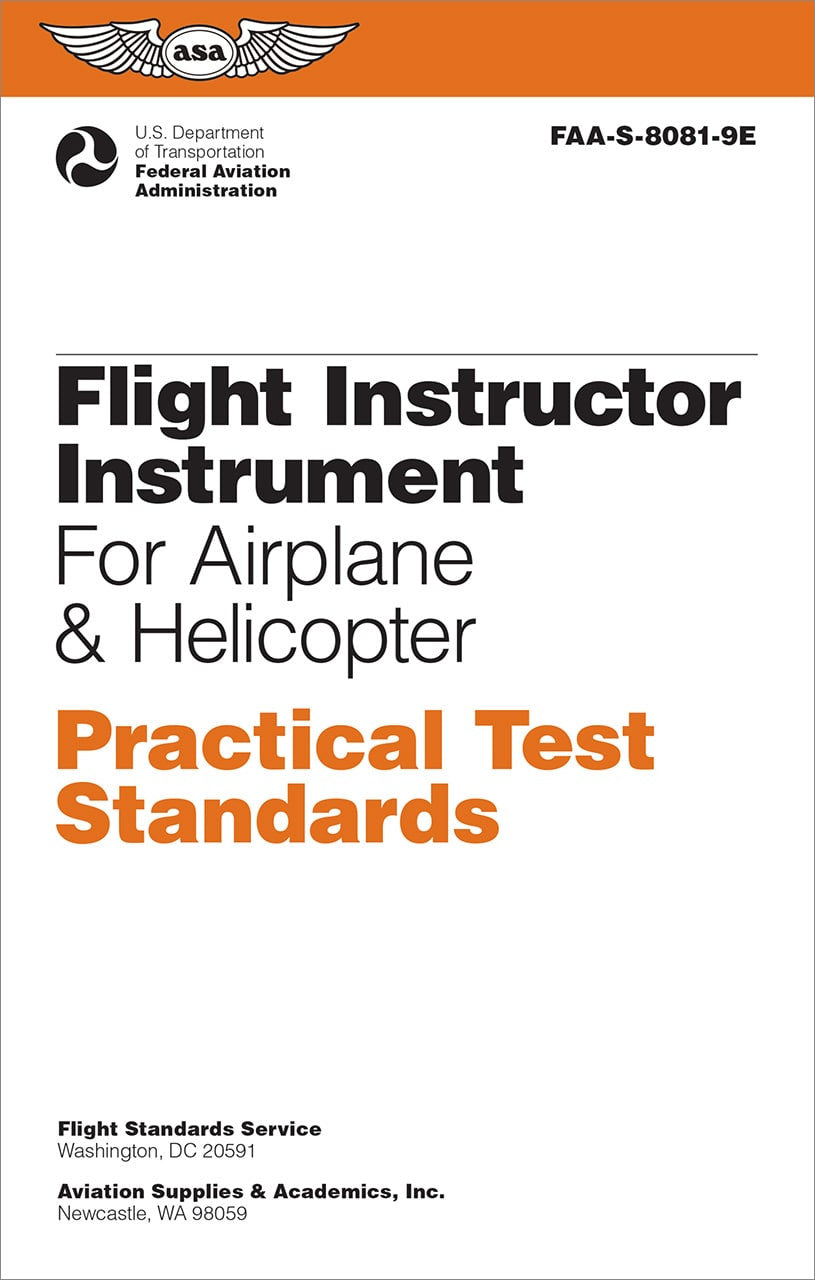 ASA Practical Test Standards: Flight Instructor Instrument