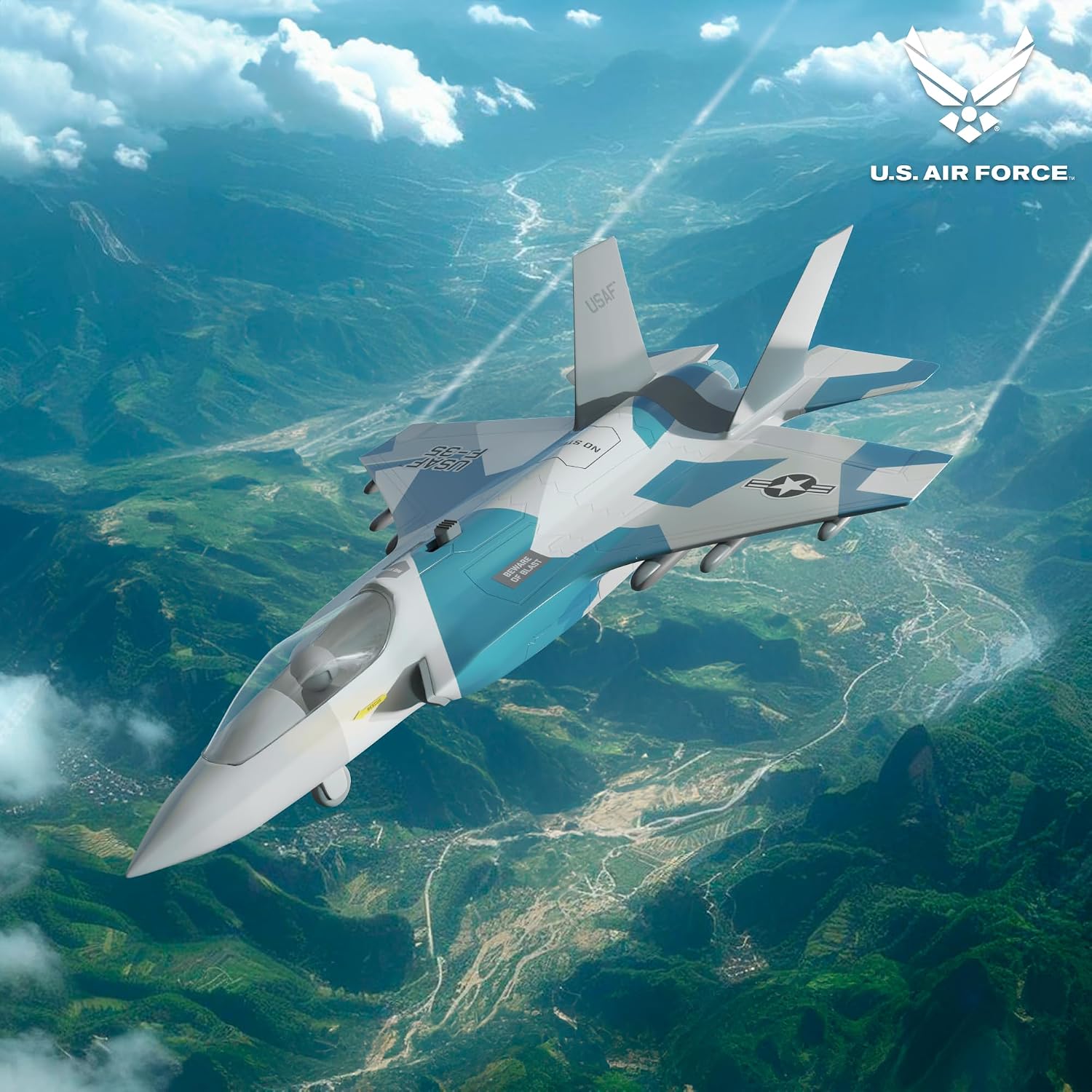 USAF F-35 Interceptor Fighter Jet