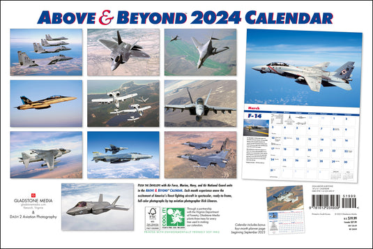 Above & Beyond 2024 Wall Calendar