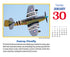 Golden Age of Flight 2024 Desk Calendar