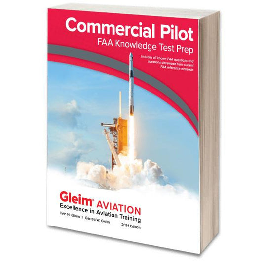 Gleim Commercial Pilot Knowledge Test Prep - 2024 Edition
