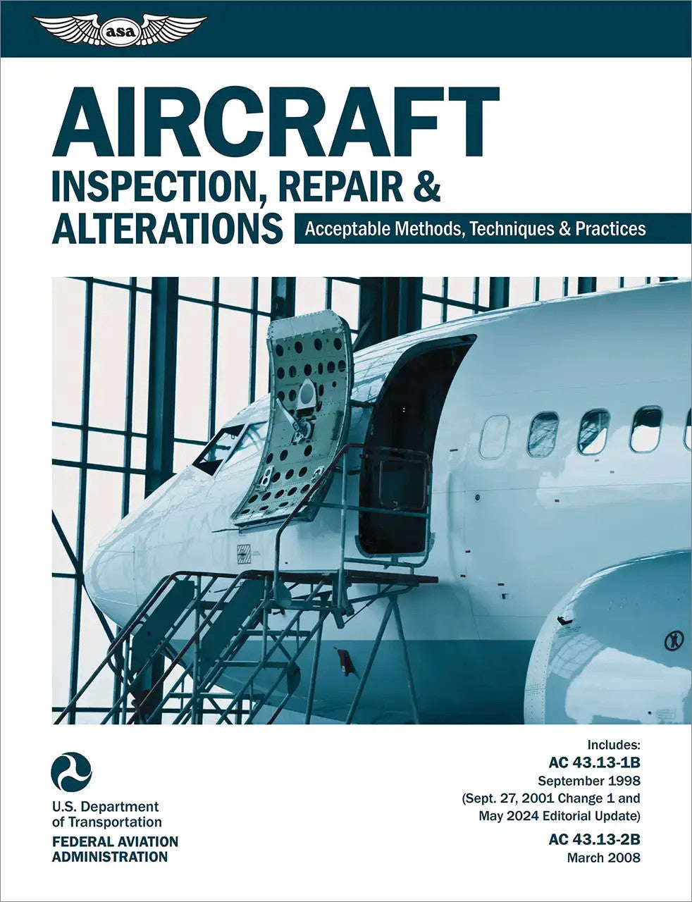 ASA Aircraft Inspection, Repair & Alterations - AC43.13-2025