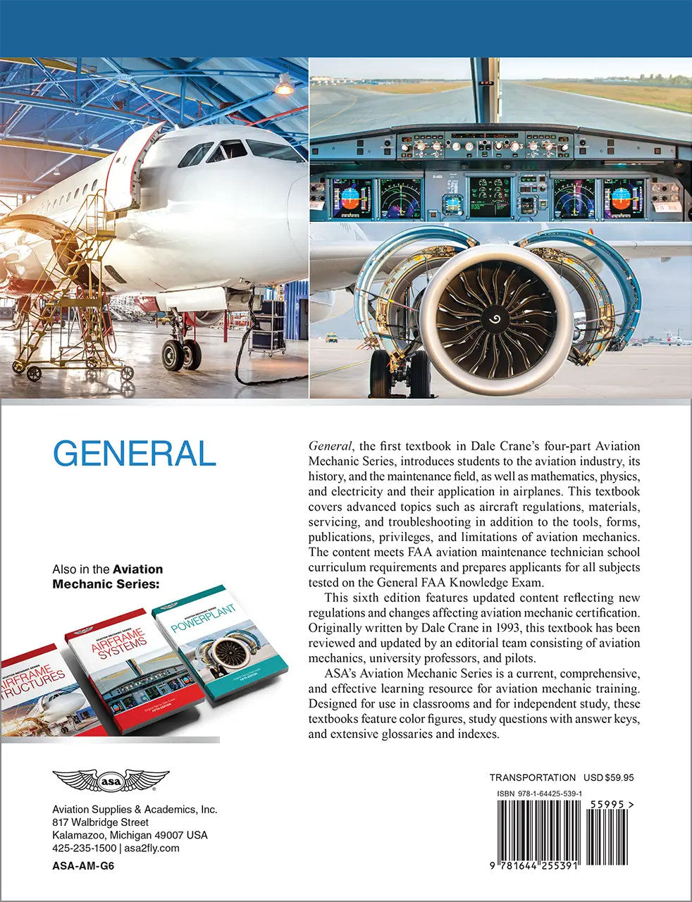 ASA Aviation Mechanic Series: General - Sixth Edition