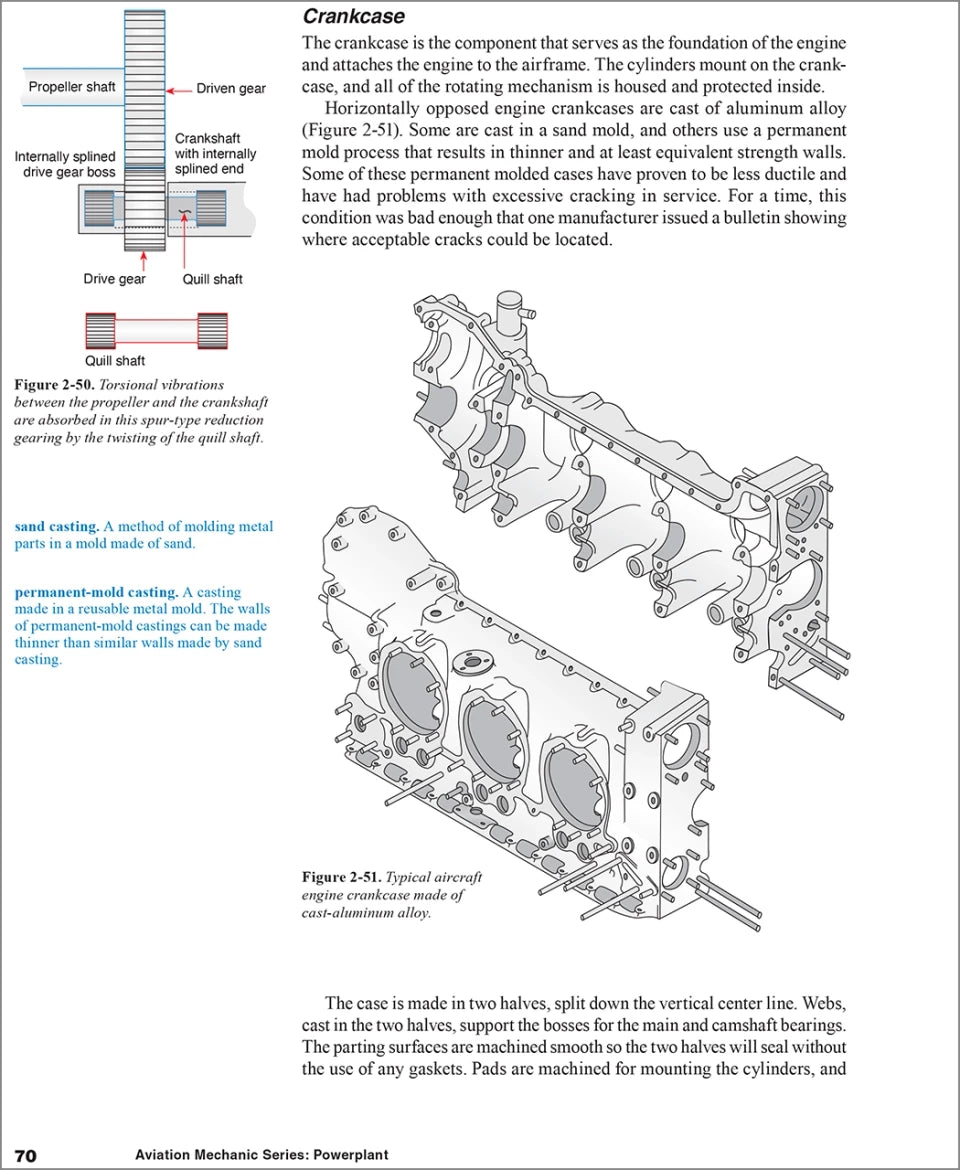 ASA Aviation Mechanic Series: Powerplant - Fifth Edition