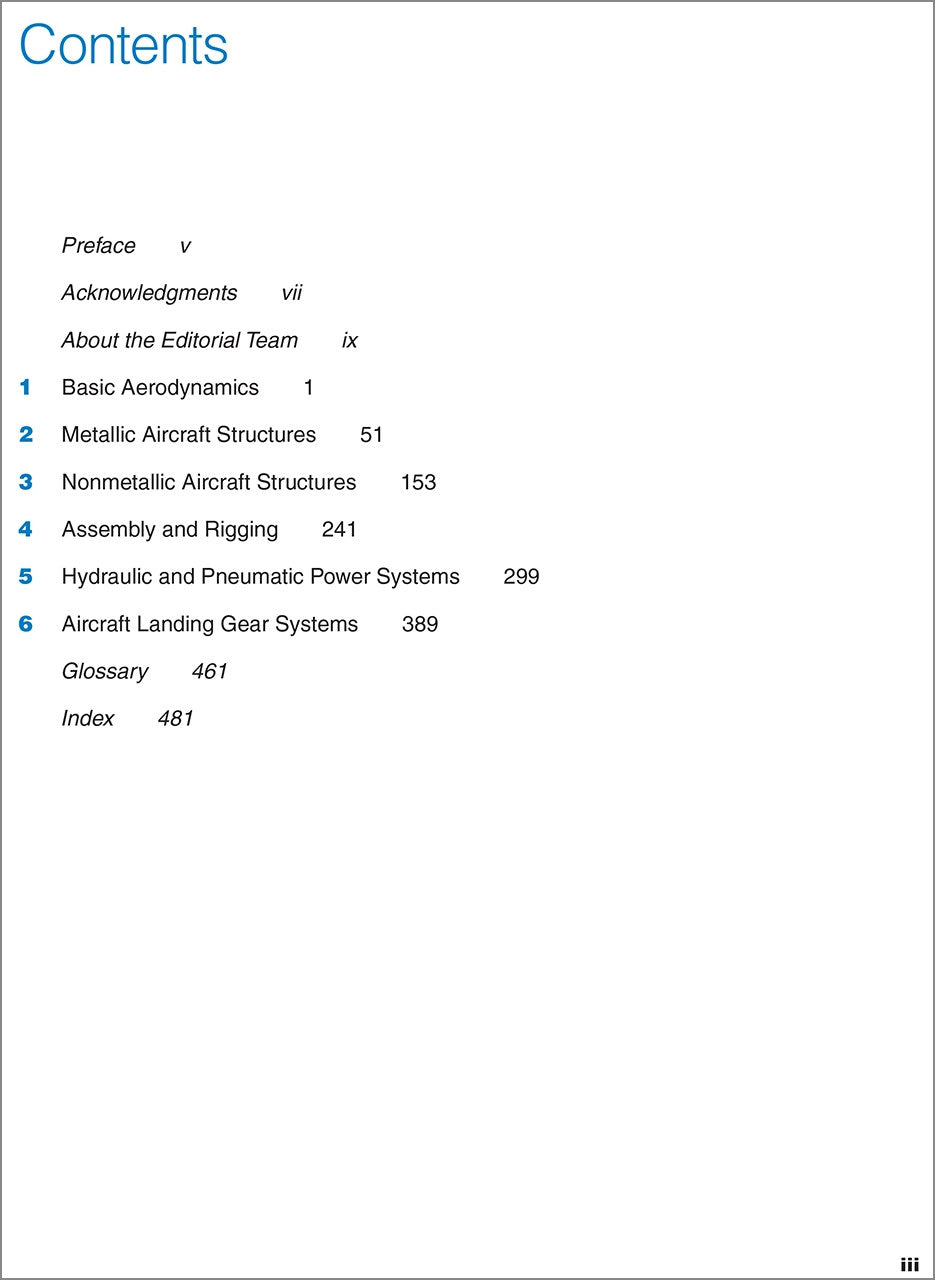 ASA Aviation Mechanic Series: Airframe Structures - Forth Edition