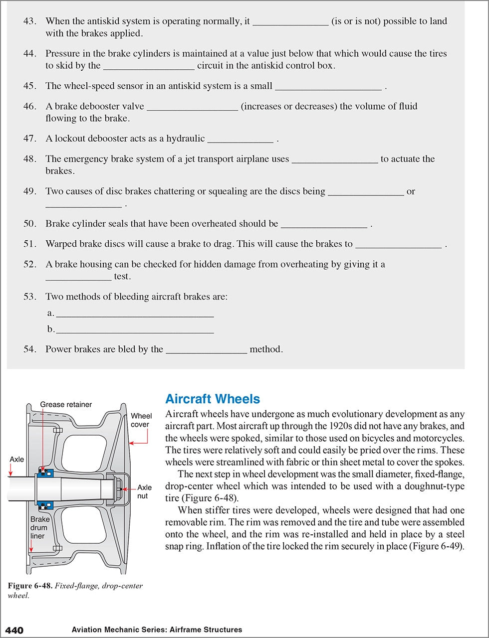 ASA Aviation Mechanic Series: Airframe Structures - Forth Edition