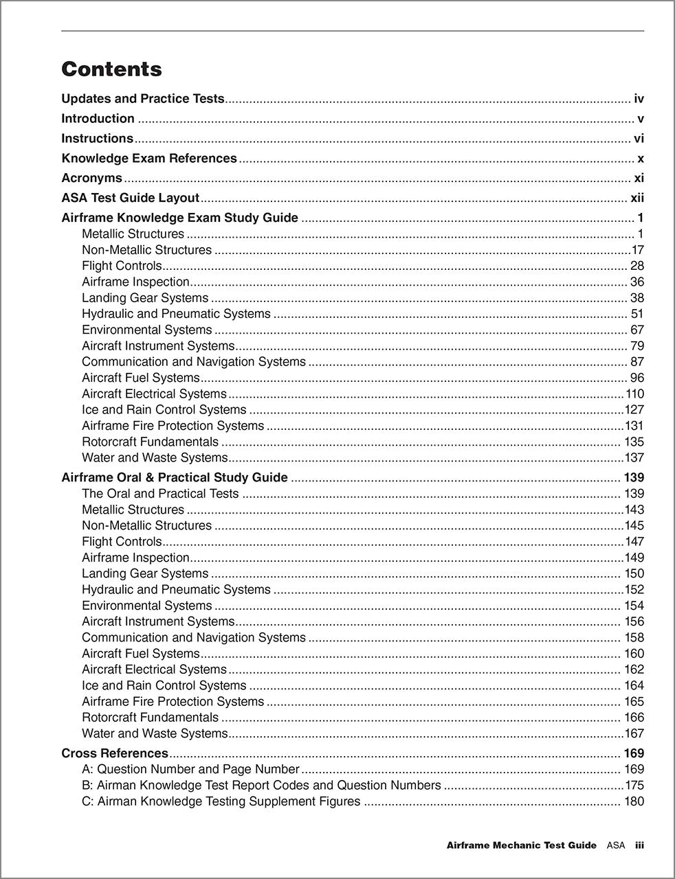 ASA Airframe Mechanic Test Guide - 2026 Edition