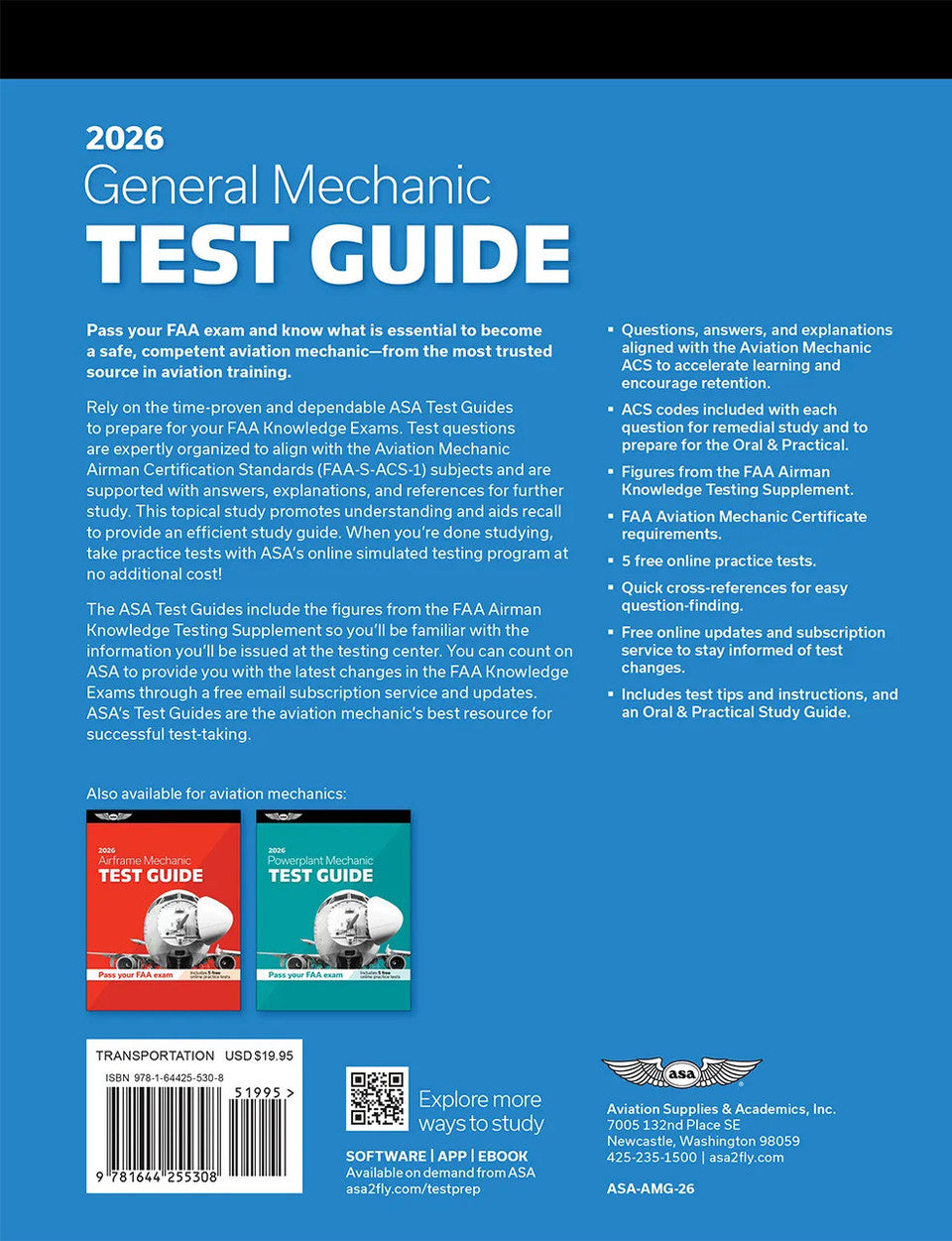 General Mechanic Test Guide.pdf ASA General Mechanic Test Guide - 2026 Edition – Aviation Depot