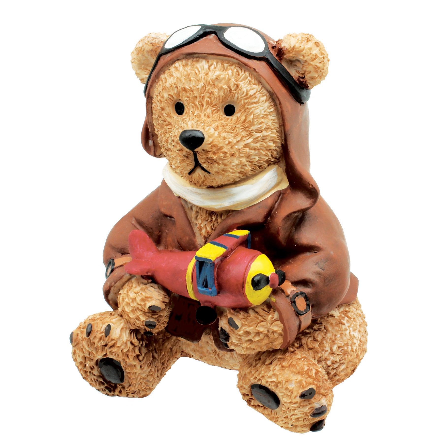 Aviator Bear Piggy Bank