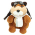 Mini Aviator Beaver Plush