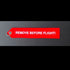 “Remove Before Flight” Red Flag w/ Metal Ring - Select Length