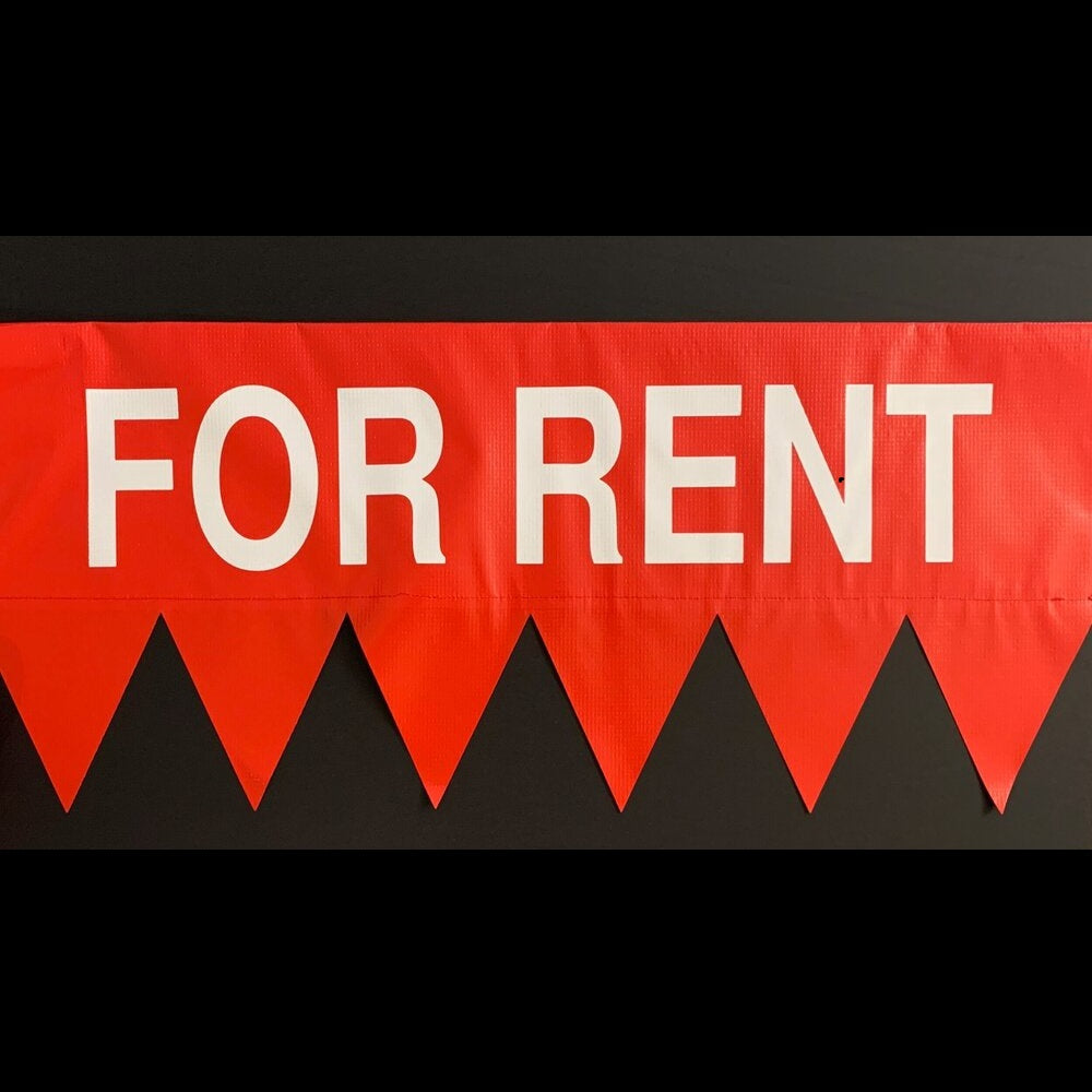 "FOR RENT" Propeller Banner