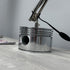 1940's Pratt & Whitney WWII R-2800 Corsair F4U Airplane Polished Chrome Radial Engine Piston Desk Task Lamp