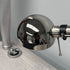 1940's Pratt & Whitney WWII R-2800 Corsair F4U Airplane Polished Chrome Radial Engine Piston Desk Task Lamp