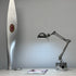 1940's Pratt & Whitney WWII R-2800 Corsair F4U Airplane Polished Chrome Radial Engine Piston Desk Task Lamp