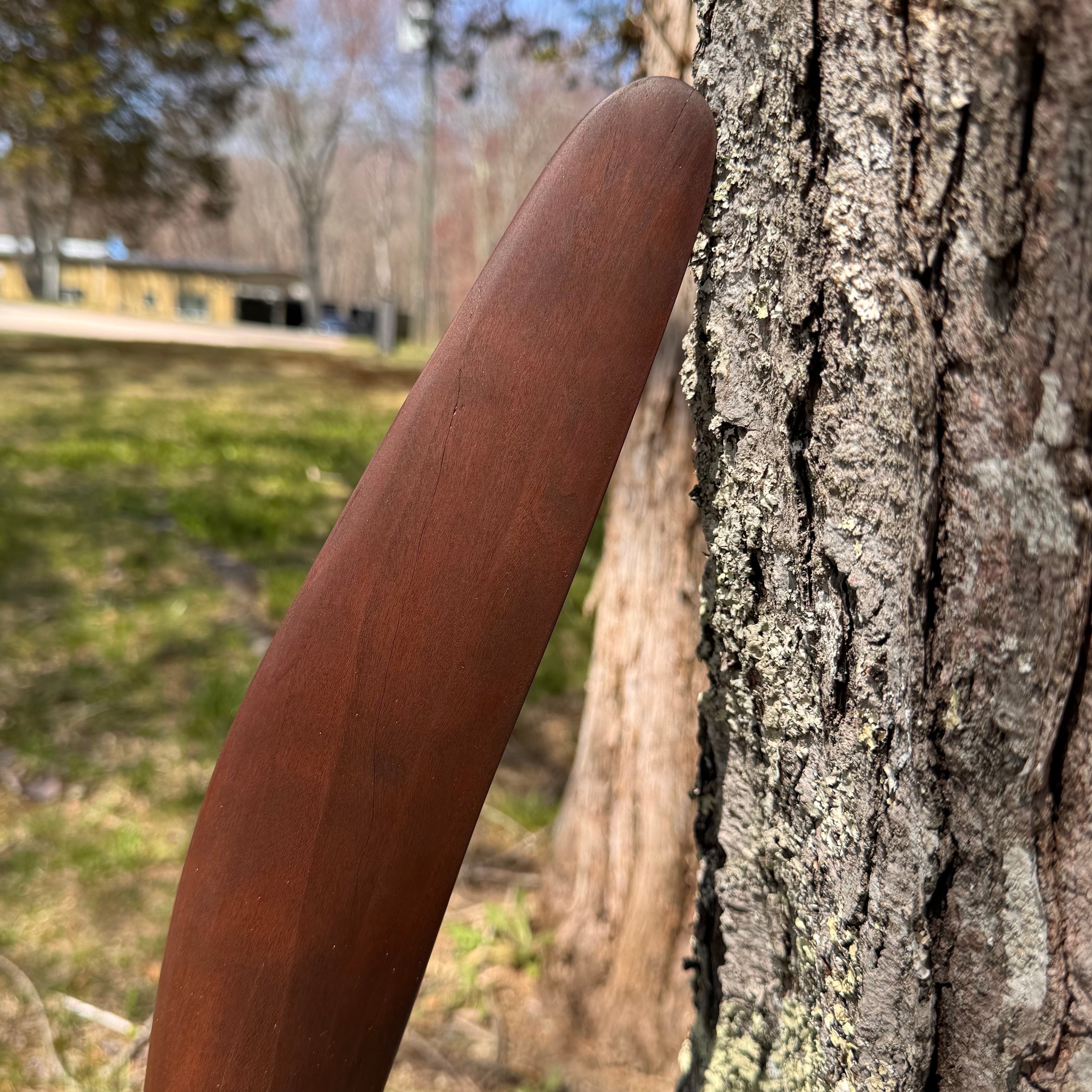 McCook Field 1920's Prototype Wooden Airplane Propeller w/ Spinner