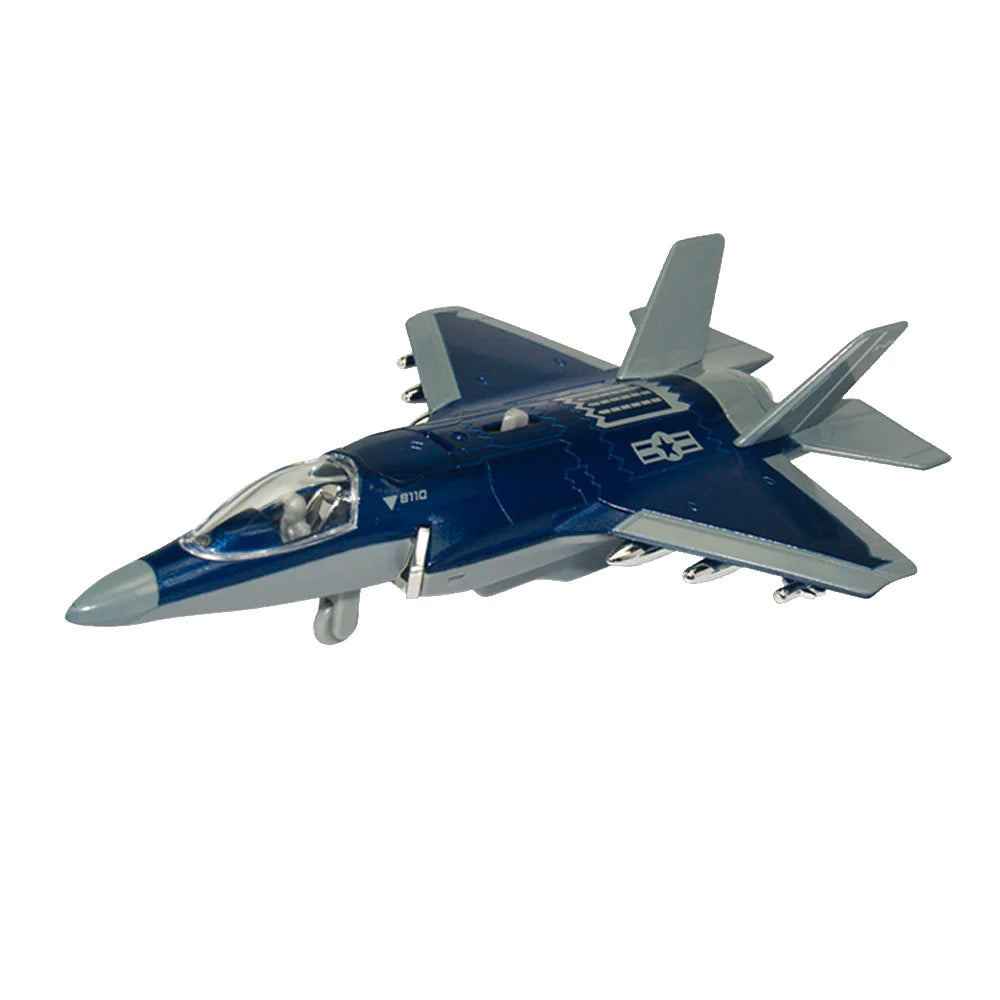 InAir Jumbo Diecast Pullbacks F-35 Lightning II - Color May Vary