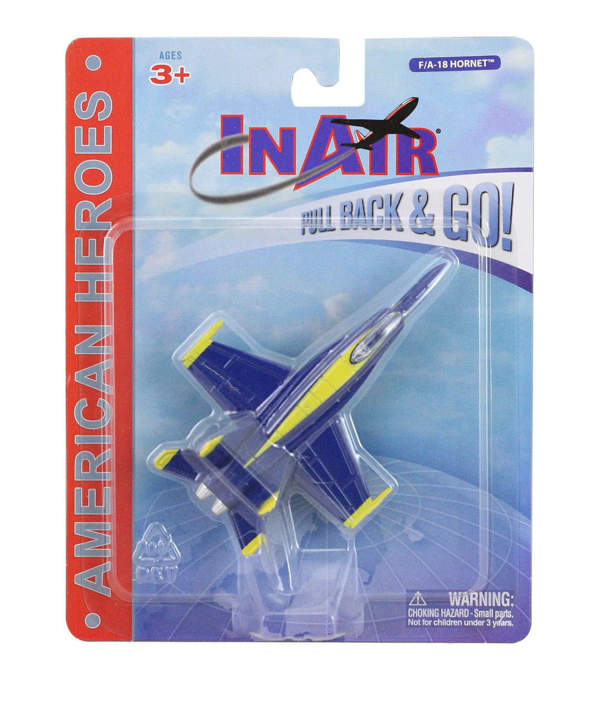 InAir American Heroes - Pullback & Go! Diecast - Select