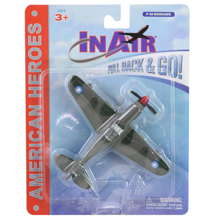 InAir American Heroes - Pullback & Go! Diecast - Select