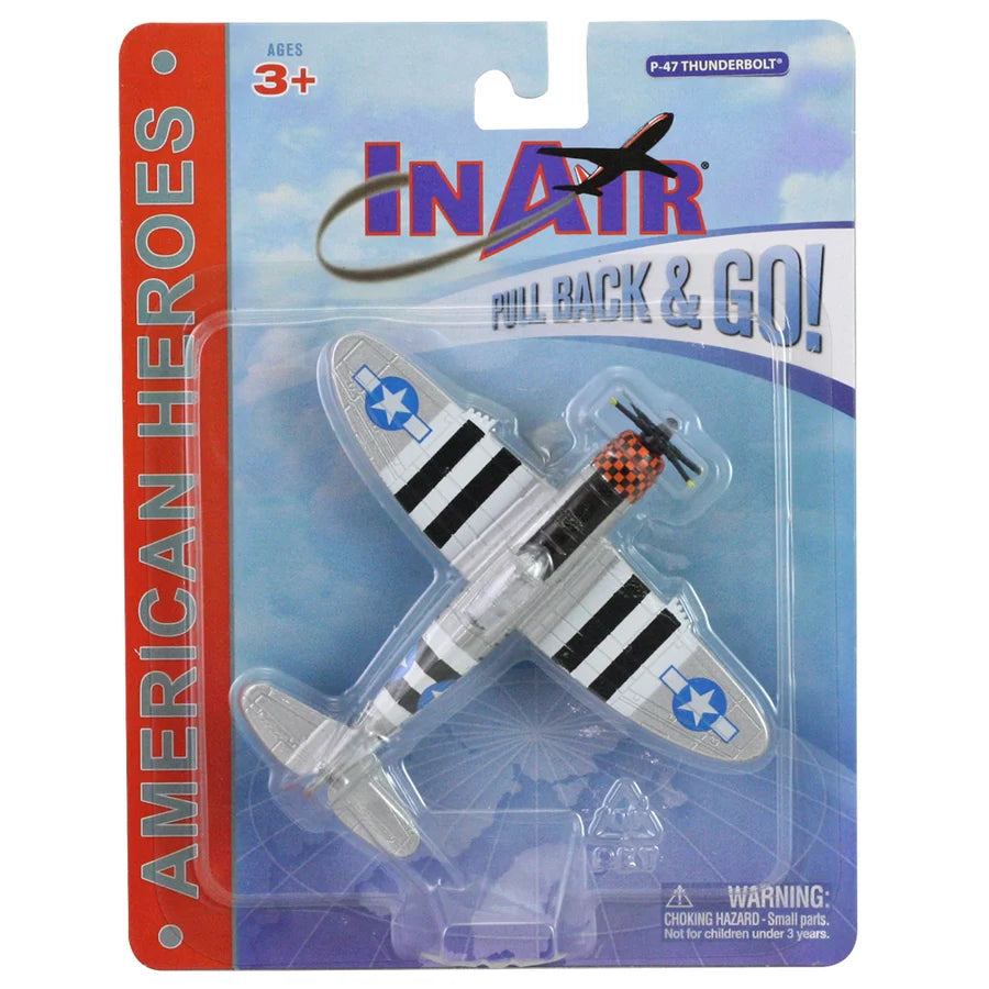 InAir American Heroes - Pullback & Go! Diecast - Select